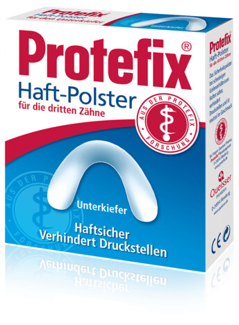 Прокладки для фіксації зубних протезів нижньої щелепи Protefix